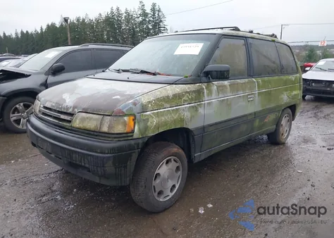 1990 Mazda Mpv Wagon from USA, damaged, VIN JM3LV5238L0224664